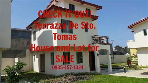 Terrazza de Sto. Tomas (House & Lot For Sale) .